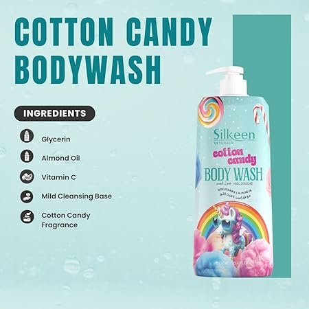 Naturals Body Wash - Cotton Candy - Image 2