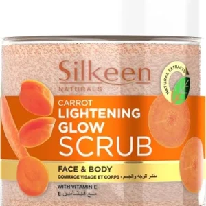 Naturals Carrot Lightening Glow Scrub for Face & Body
