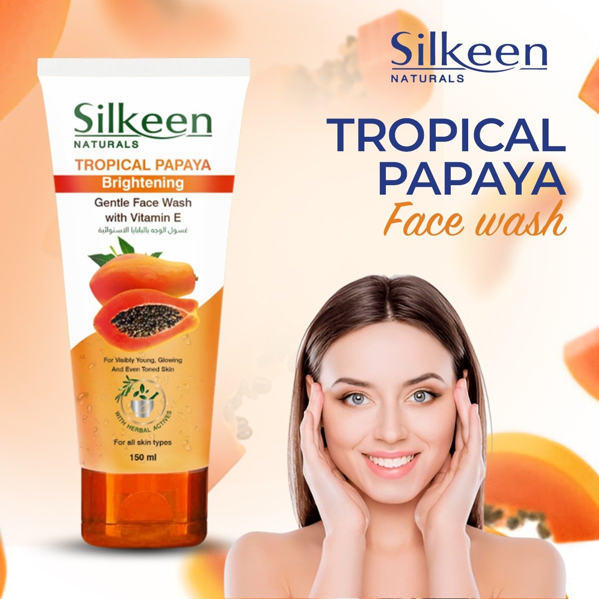 TROPICAL PAPAYA – BRIGHTENING FACE WASH - Image 2