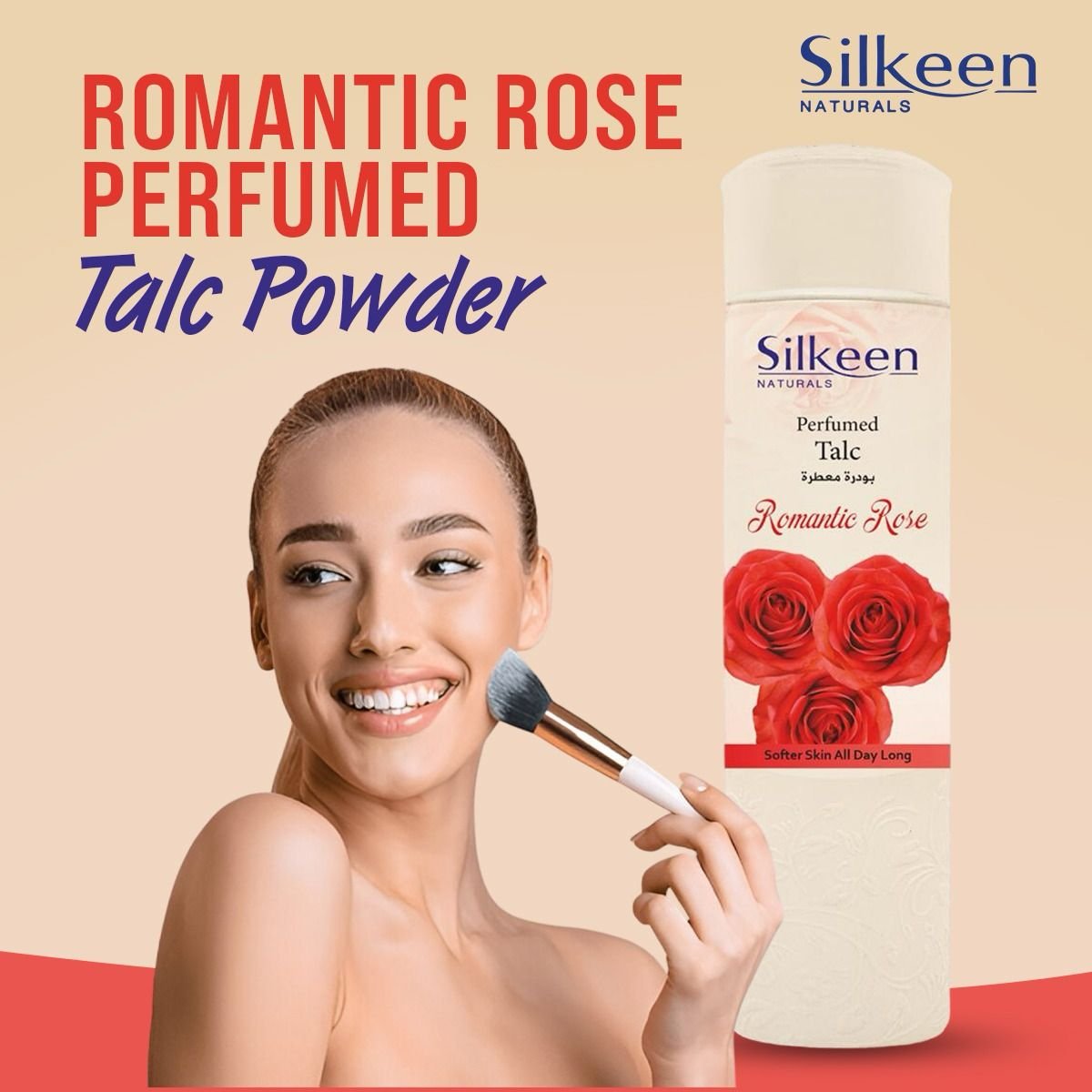 ROMANTIC ROSE – PERFUMED TALC POWDER - Image 2
