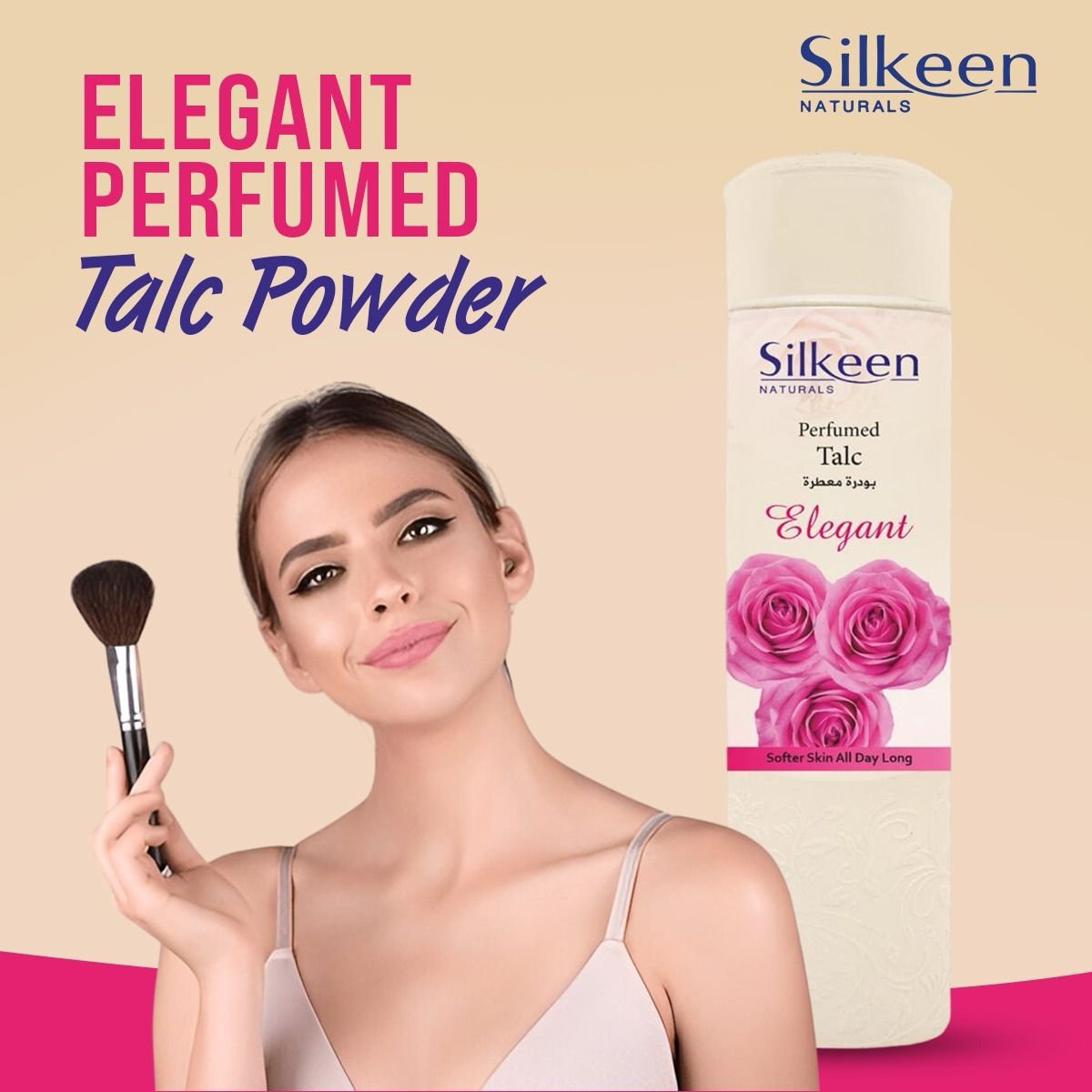 ELEGANT – PERFUMED TALC POWDER - Image 2